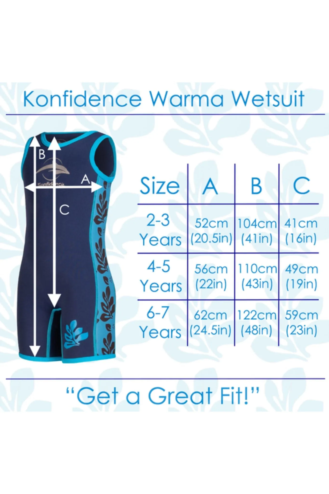 Konfidence Warma Wetsuit Navy