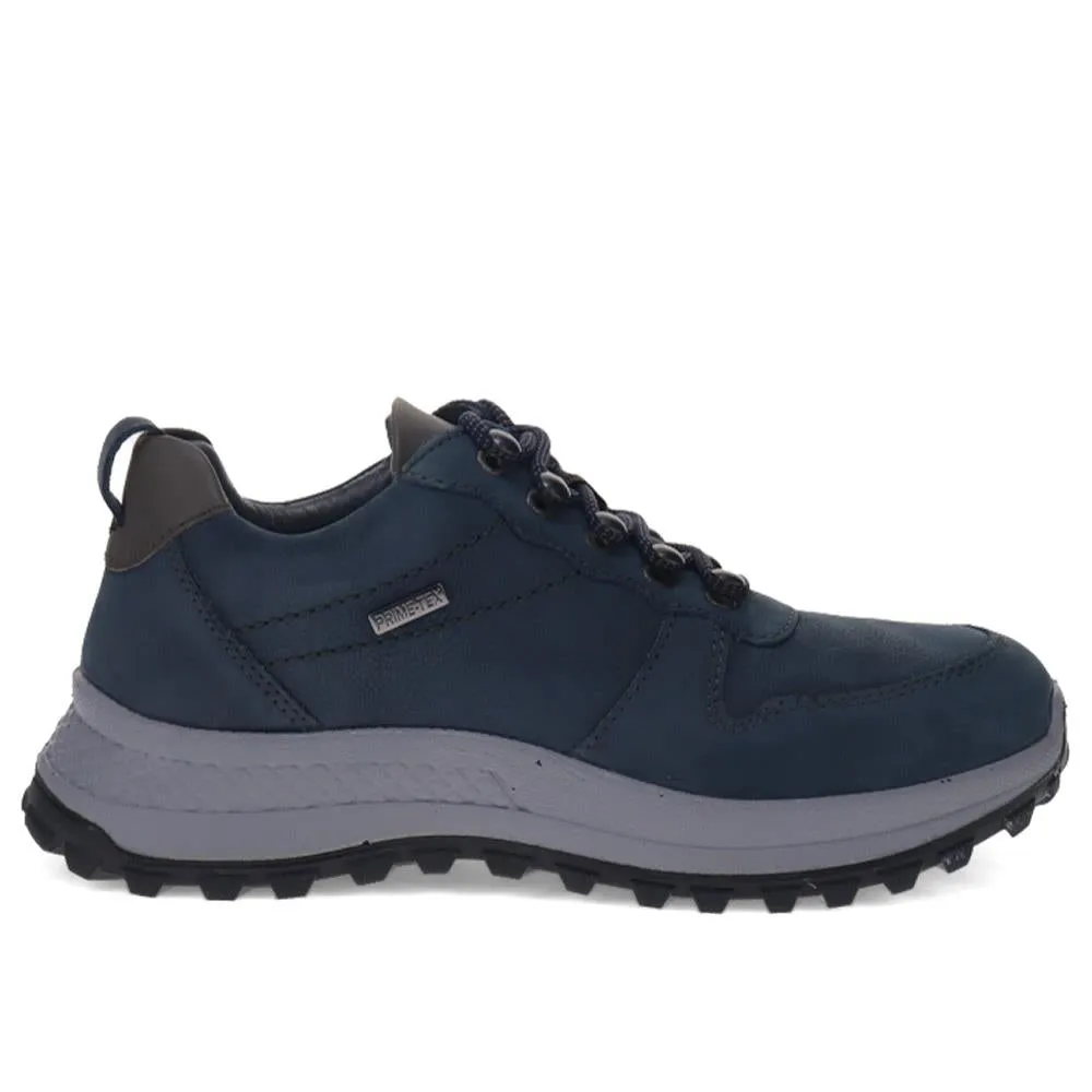 Lace-Up Leather Walking Trainers - SHAFI40005 / 326 266