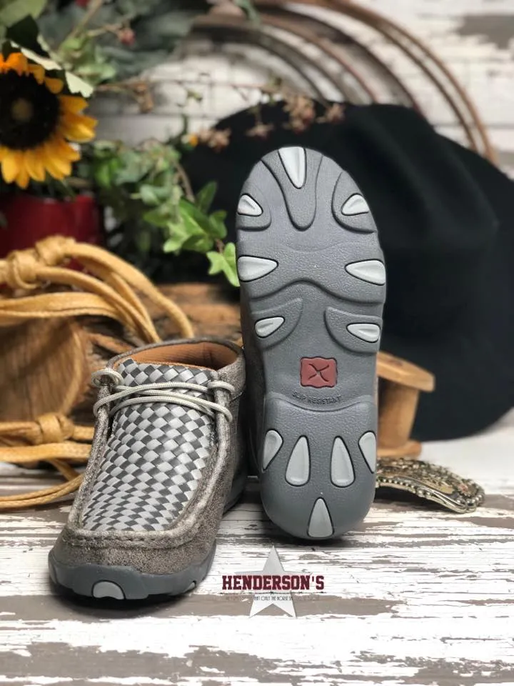 Ladies Chukka Driving Moc ~ Grey