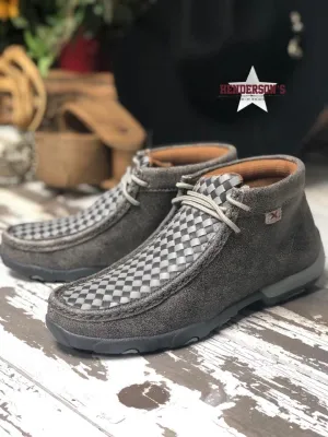 Ladies Chukka Driving Moc ~ Grey