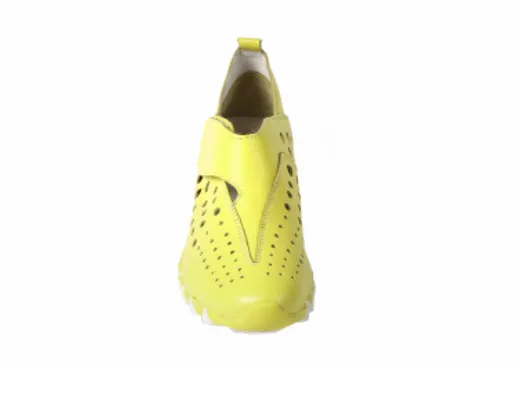 LitFoot Sneaker With Velcro - YELLOW