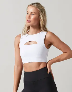 Marlow Sports Bra in White
