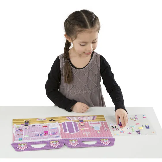 Melissa & Doug Puffy Dress Up Sticker Activity Book