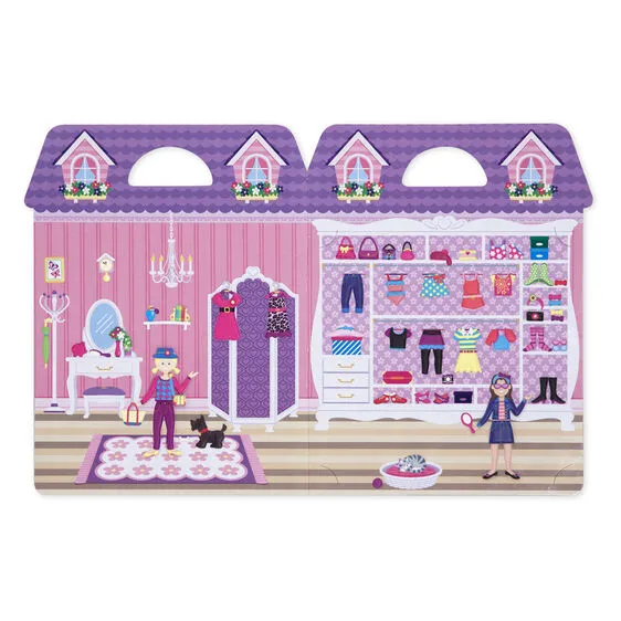 Melissa & Doug Puffy Dress Up Sticker Activity Book