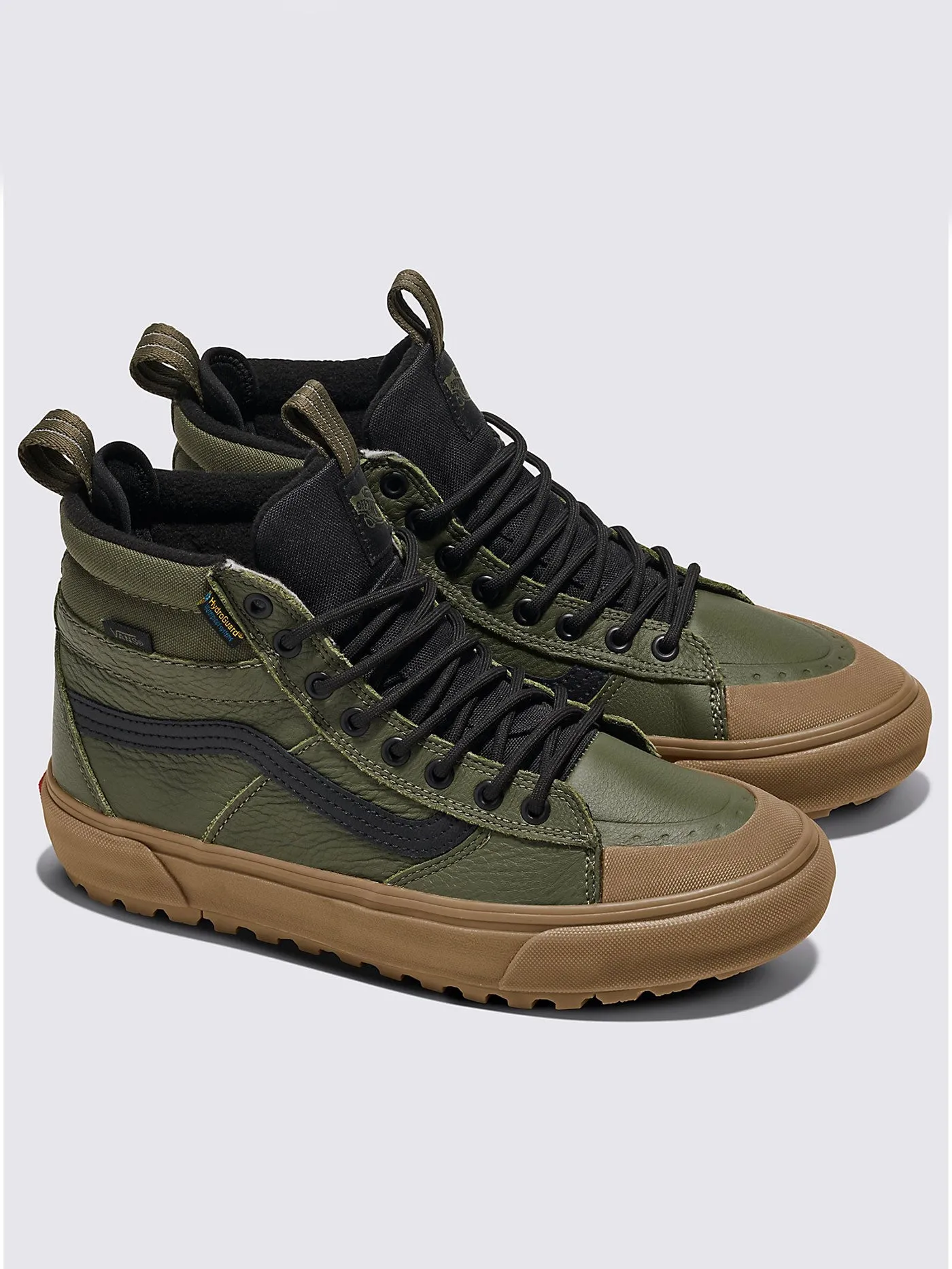 MTE Sk8-Hi Waterproof Grape Leaf/Gum Shoes
