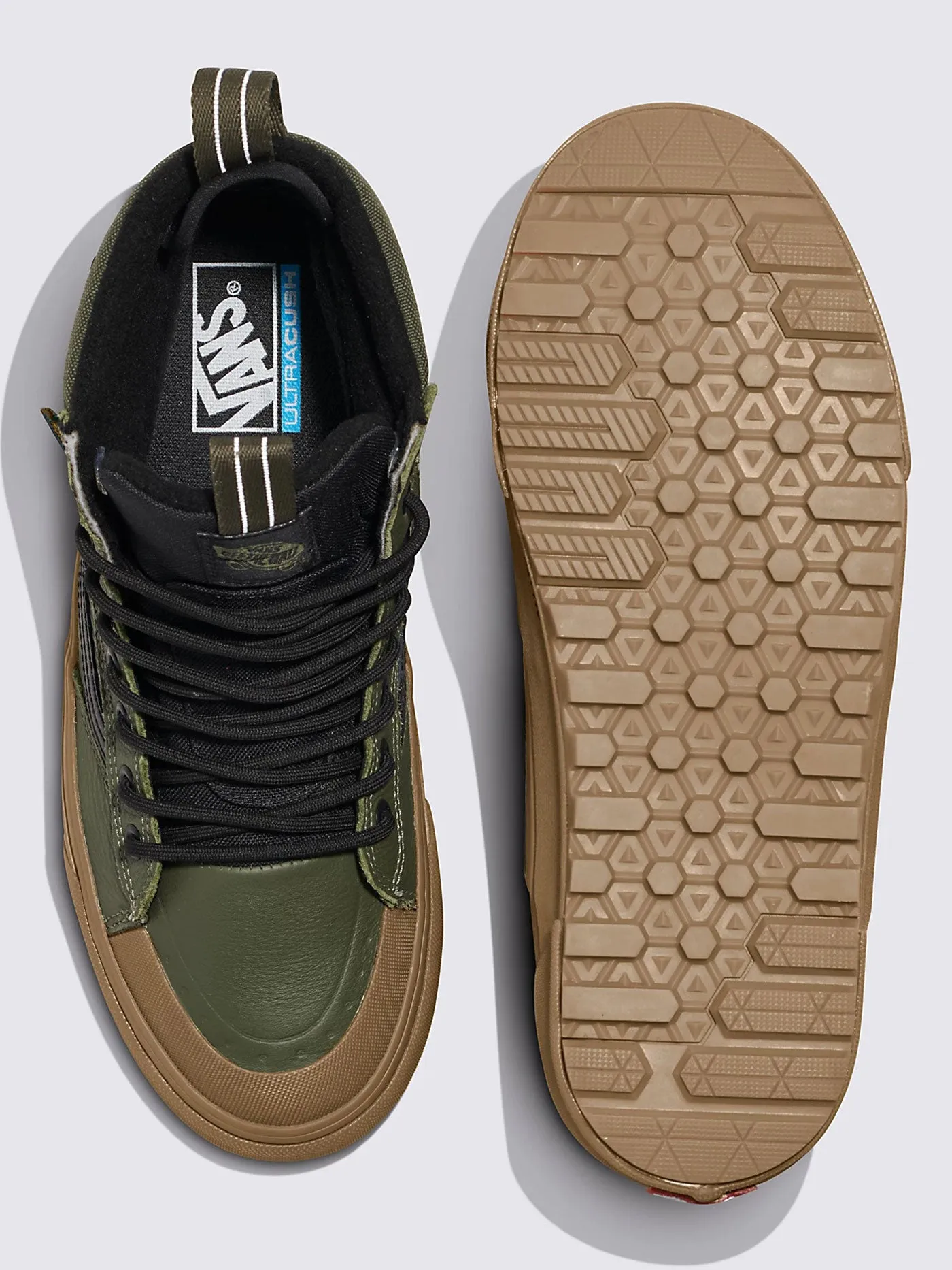 MTE Sk8-Hi Waterproof Grape Leaf/Gum Shoes