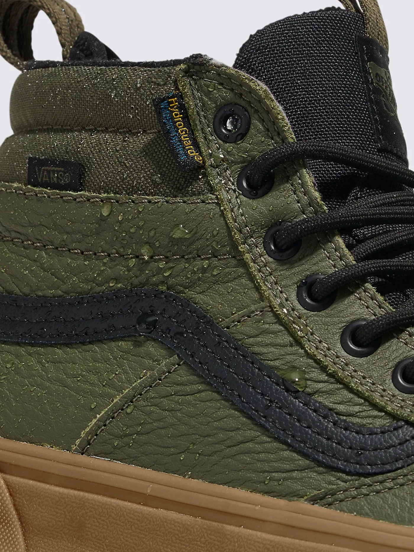 MTE Sk8-Hi Waterproof Grape Leaf/Gum Shoes