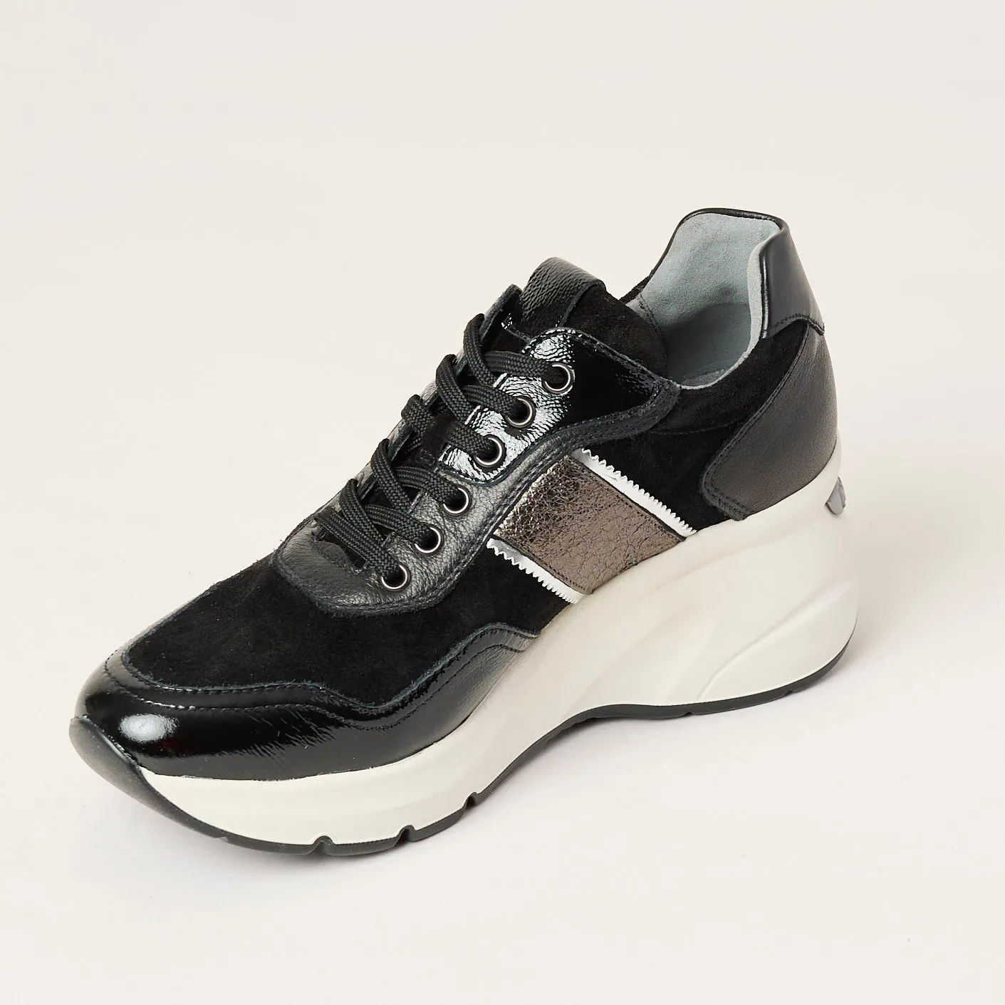 NeroGiardini Multi Black Trainers