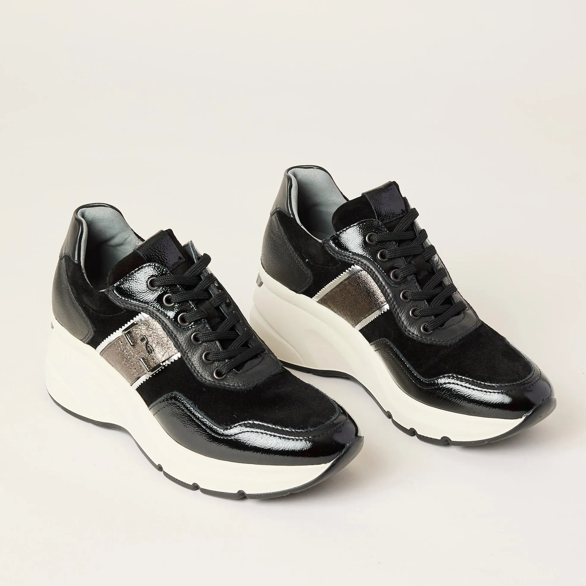 NeroGiardini Multi Black Trainers