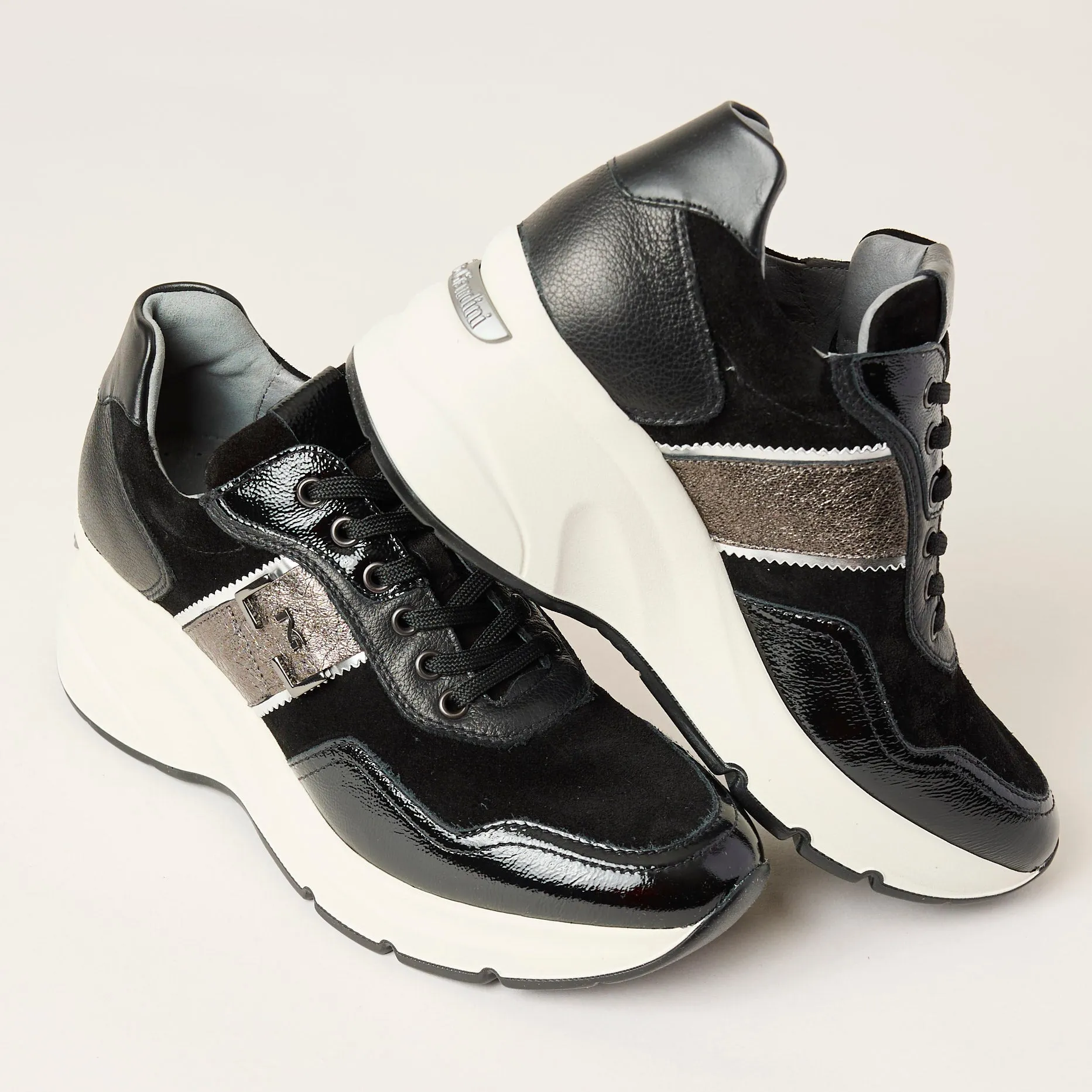 NeroGiardini Multi Black Trainers