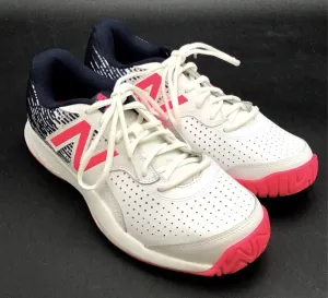 New Balance Women's 696 v3 WC696AL3 White Blue Athletic Shoes - Size 12