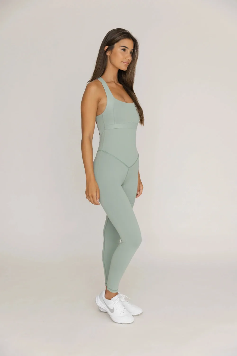 Nicole Mint Green Jumpsuit