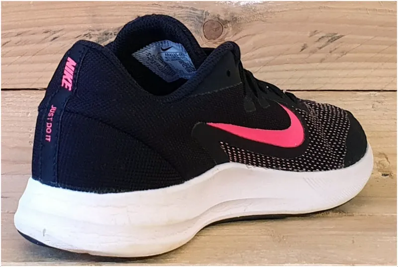 Nike Downshifter 9 Low Running Trainers UK3/US3.5Y/EU35.5 AR4135-003 Black/Pink