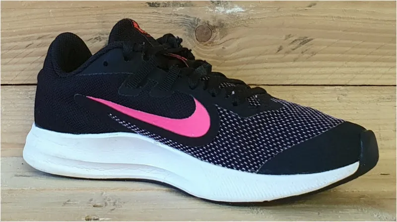 Nike Downshifter 9 Low Running Trainers UK3/US3.5Y/EU35.5 AR4135-003 Black/Pink