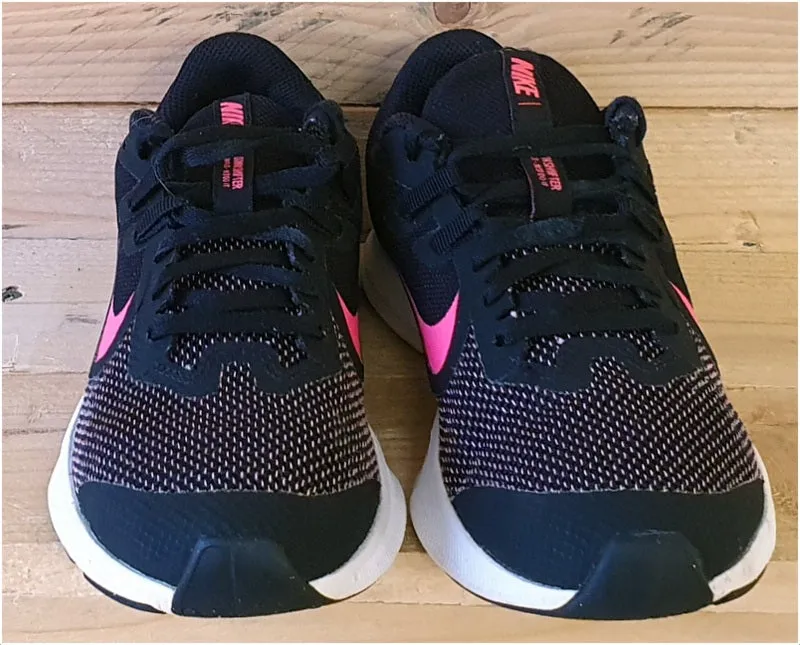 Nike Downshifter 9 Low Running Trainers UK3/US3.5Y/EU35.5 AR4135-003 Black/Pink