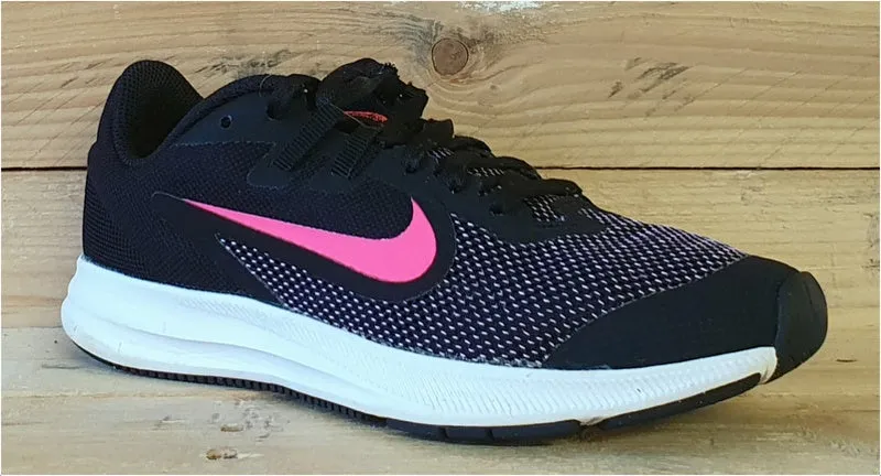Nike Downshifter 9 Low Running Trainers UK3/US3.5Y/EU35.5 AR4135-003 Black/Pink
