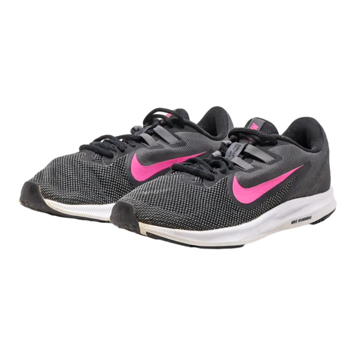 NIKE Downshifter Sneaker Trainers Black Synthetic Womens UK 4.5