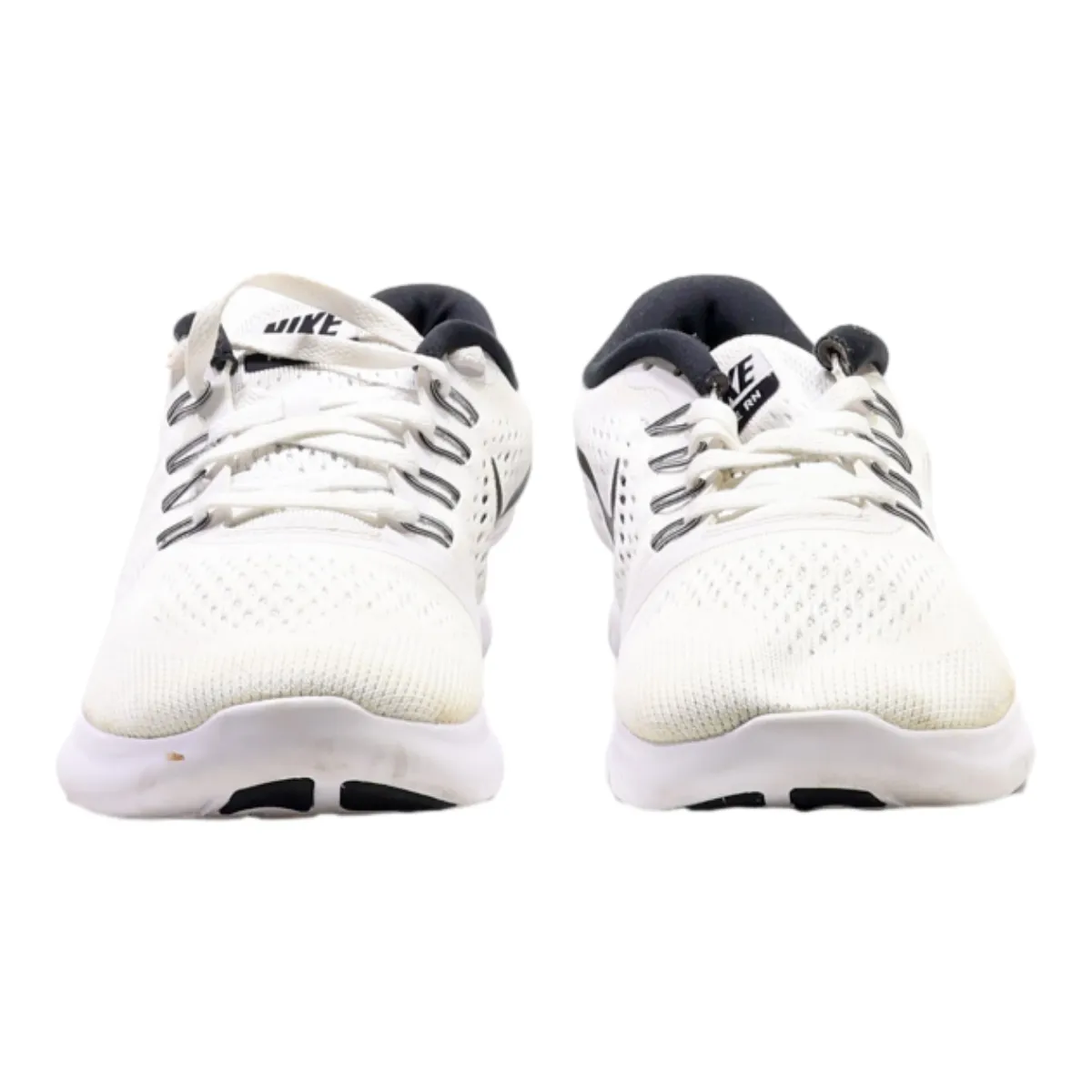 NIKE Free RN Sneaker Trainers White Synthetic Womens UK 4.5