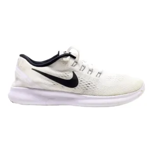 NIKE Free RN Sneaker Trainers White Synthetic Womens UK 4.5