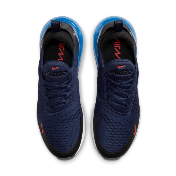 Nike - Men - Air Max 270 - Navy/White/Crimson/Black