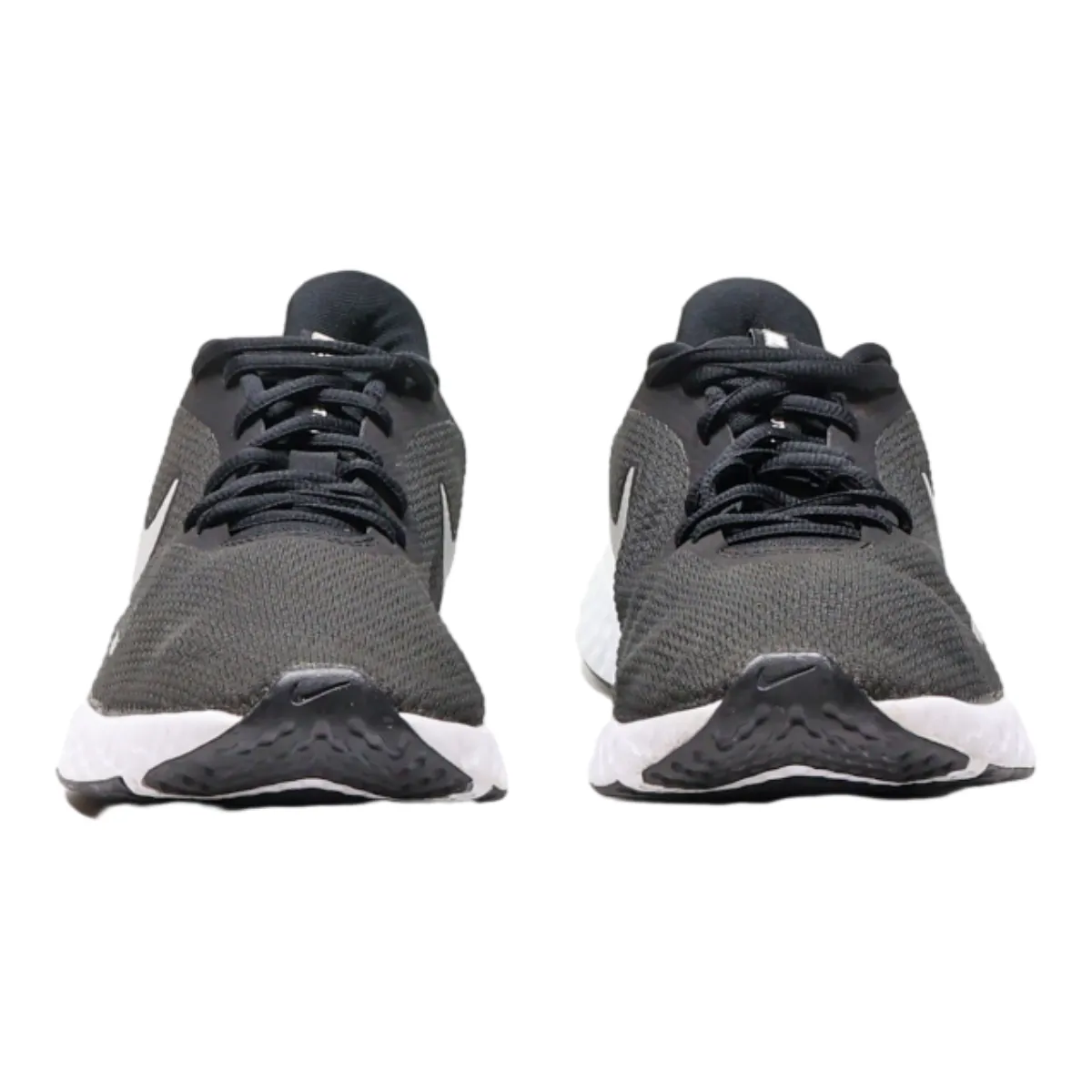 NIKE Revolution 5 2020 Sneaker Trainers Black Synthetic Mens UK 7.5