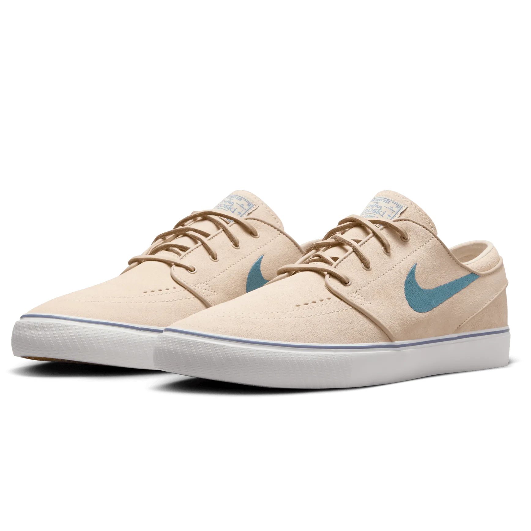 Nike SB Zoom Janoski OG  Skateboard Shoe - Sand Drift/Smokey Blue-Thunder Blue