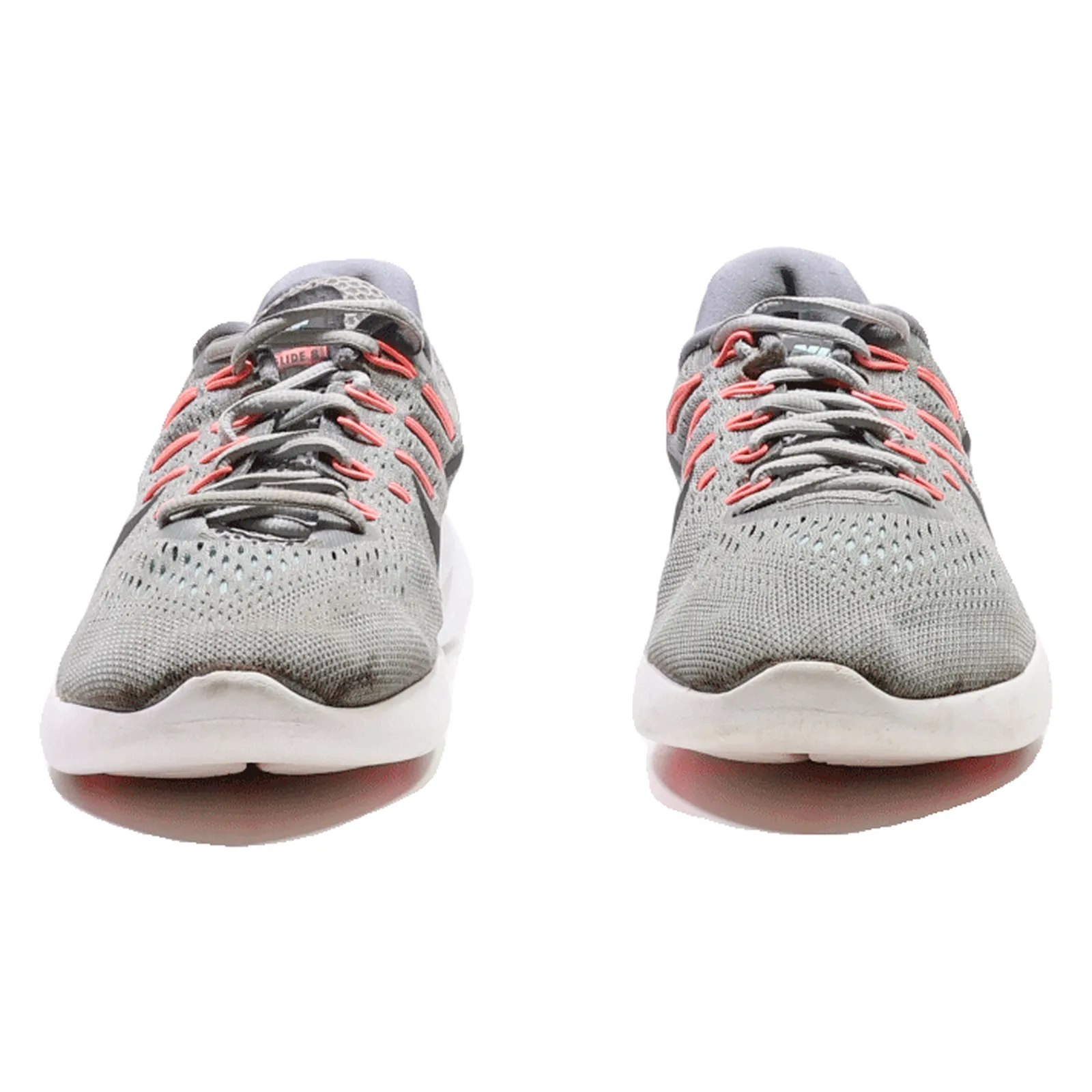NIKE Sneaker Trainers Grey Synthetic Womens UK 5.5