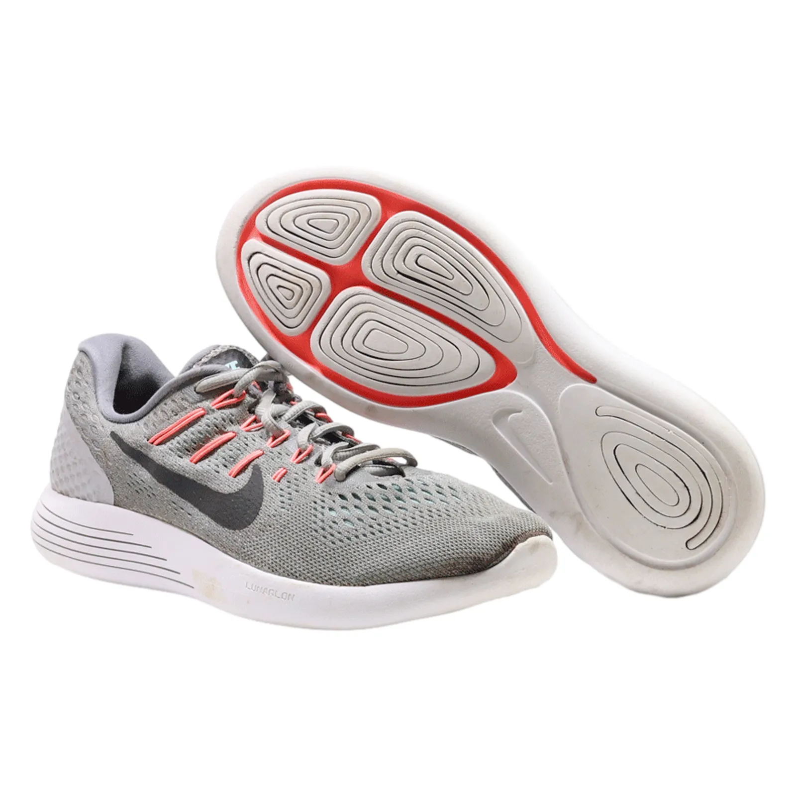 NIKE Sneaker Trainers Grey Synthetic Womens UK 5.5