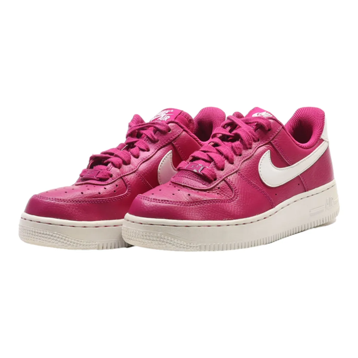 NIKE Sneaker Trainers Pink Leather Womens UK 3.5