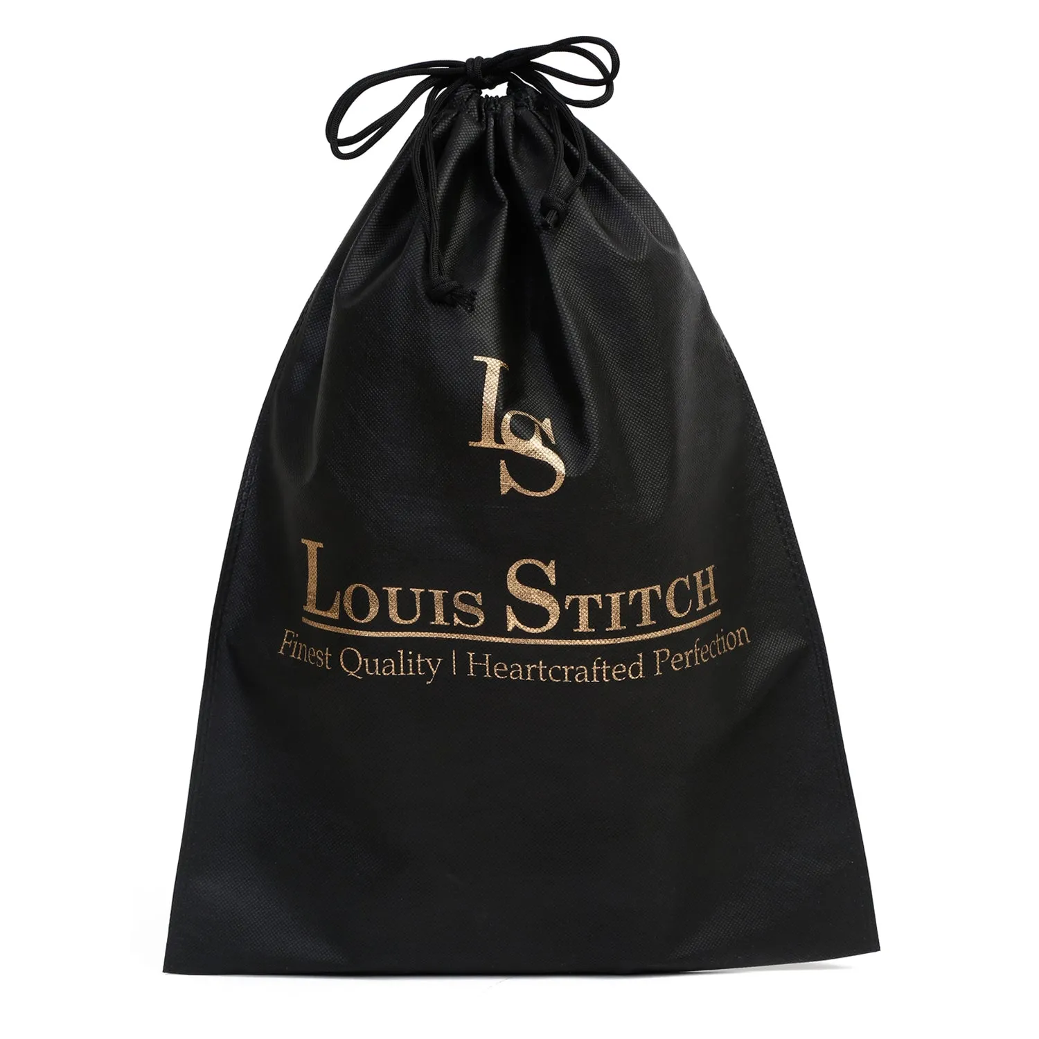 Non Woven Shoe Bag Pack Of  10 Black Plain