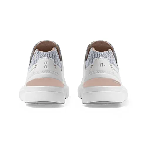 ON Women's The Roger Advantage Sneakers, White/Rose, 8 Medium US