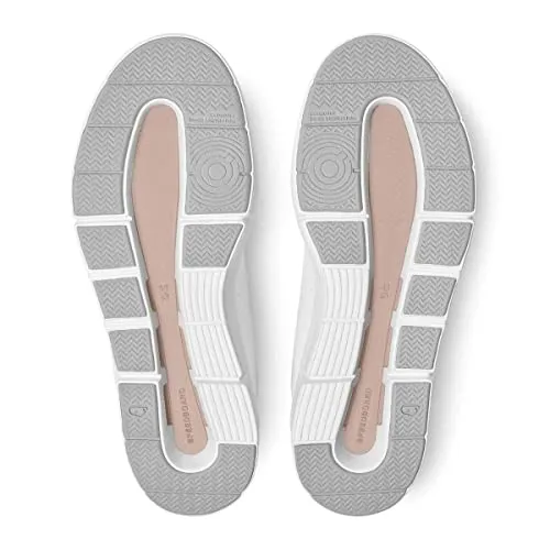 ON Women's The Roger Advantage Sneakers, White/Rose, 8 Medium US