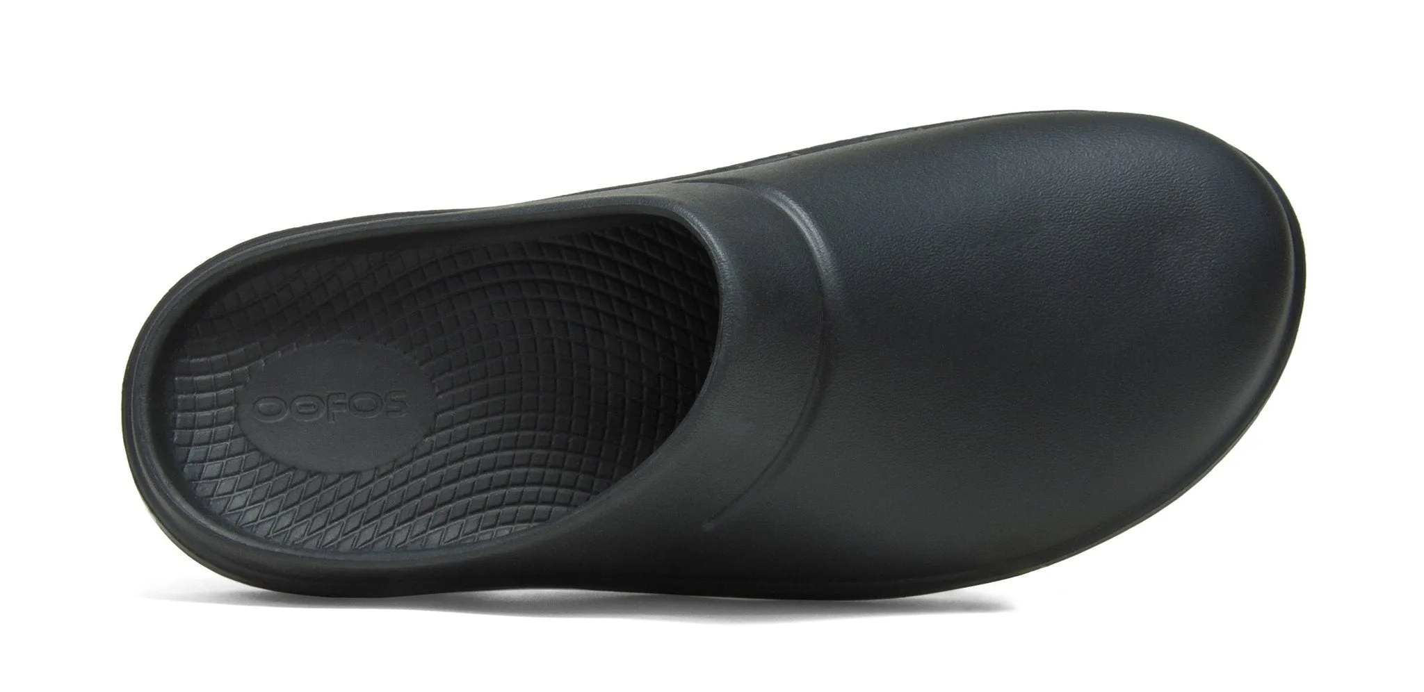 OOFOS Women's OOcloog Clog - Black