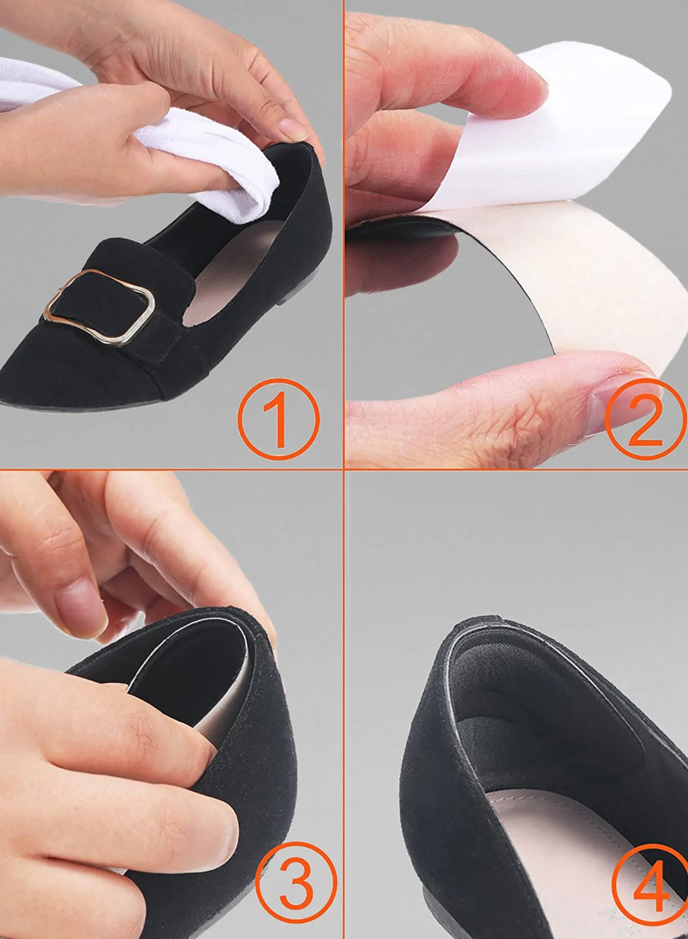 Padded heel pads