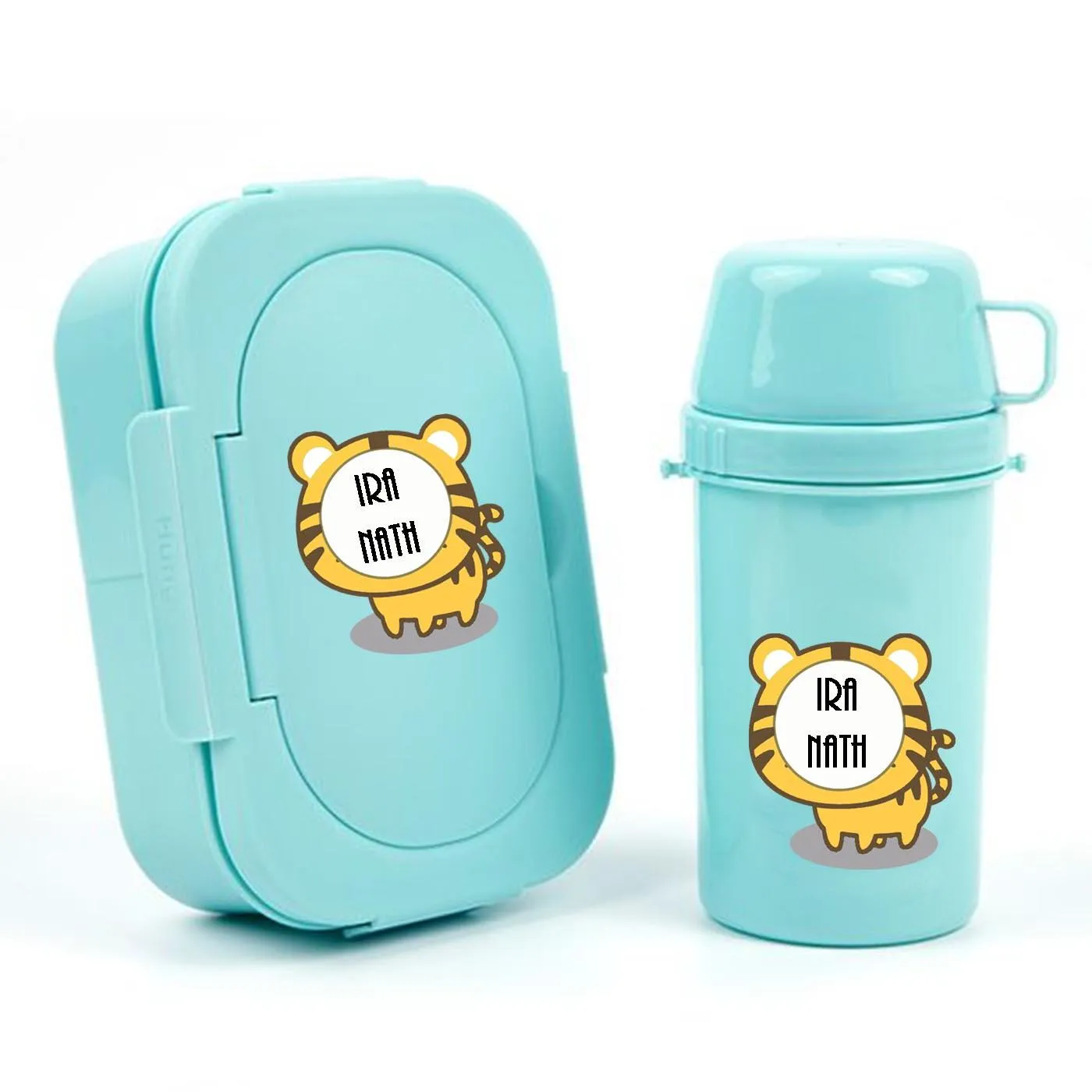 Personalised Custom Shape Sticker- Baby Tiger Shape