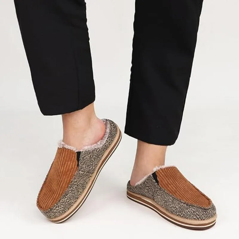 Plantar Fasciitis Slippers – Memory Foam Comfort for Foot Pain Relief