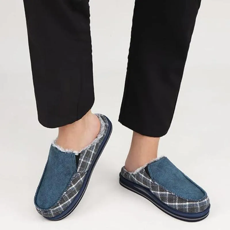 Plantar Fasciitis Slippers – Memory Foam Comfort for Foot Pain Relief