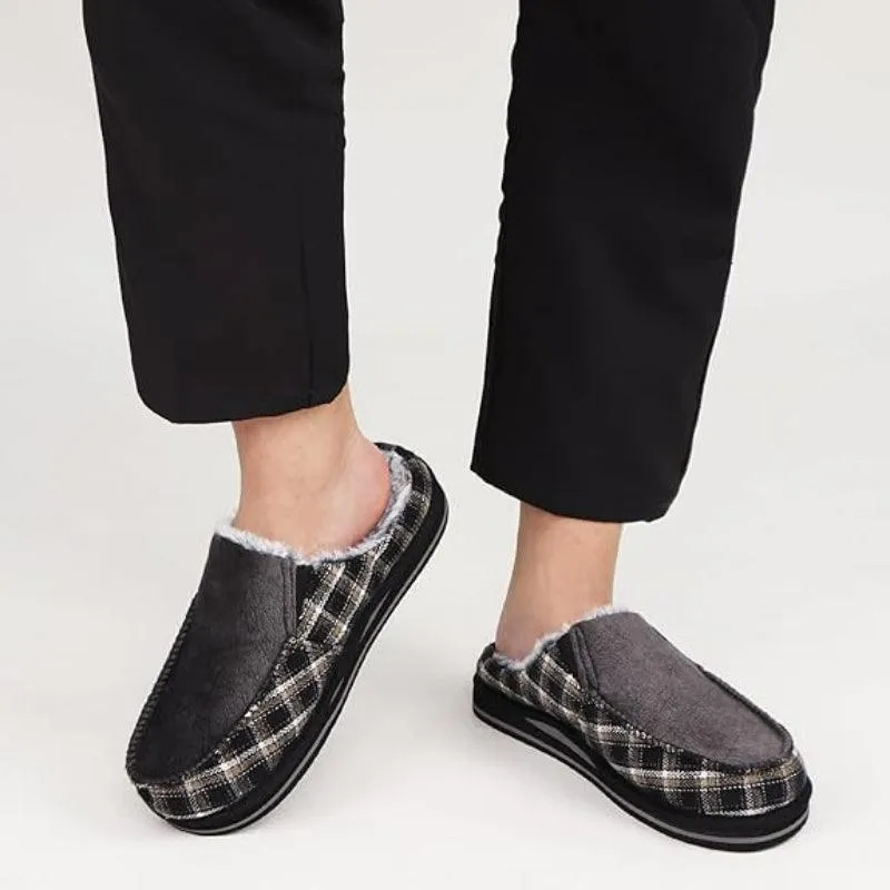 Plantar Fasciitis Slippers – Memory Foam Comfort for Foot Pain Relief
