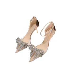 Pointed High-Heeled Sandal