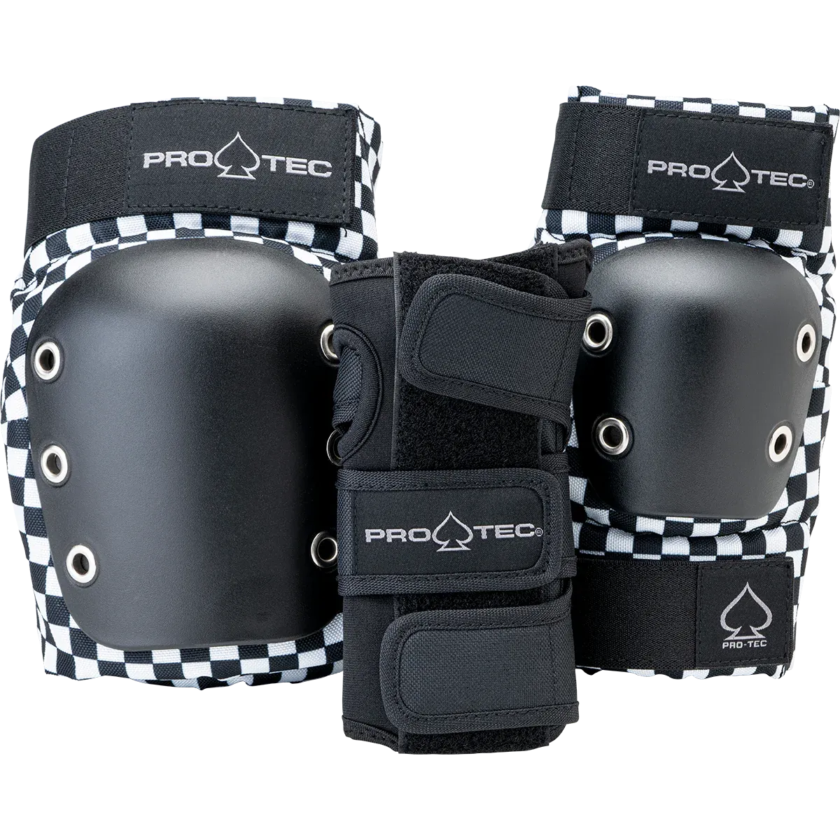 Pro-Tec Street Gear JR 3-Pack Pad Set - Checkerboard