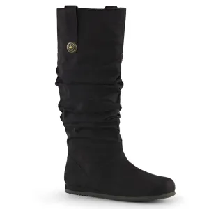 RENAISSANCE-104 Fancy Dress Costume Funtasma Men's Boots Black Microfiber