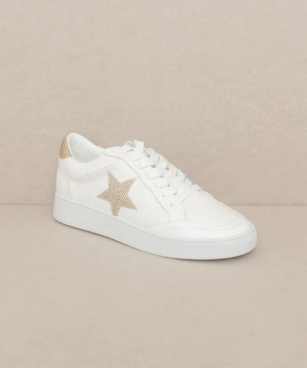 Rhinestone Star Sneakers