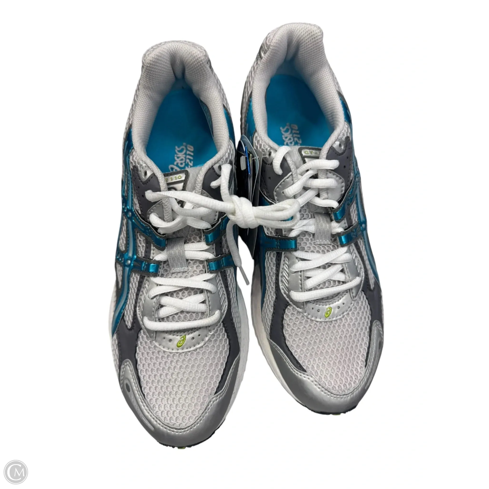 Shoes Athletic By Asics In Blue & Grey, Size: 10
