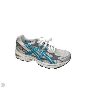 Shoes Athletic By Asics In Blue & Grey, Size: 10