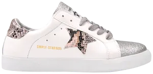 Simply Southern Fancy Like Sneaker--Silver