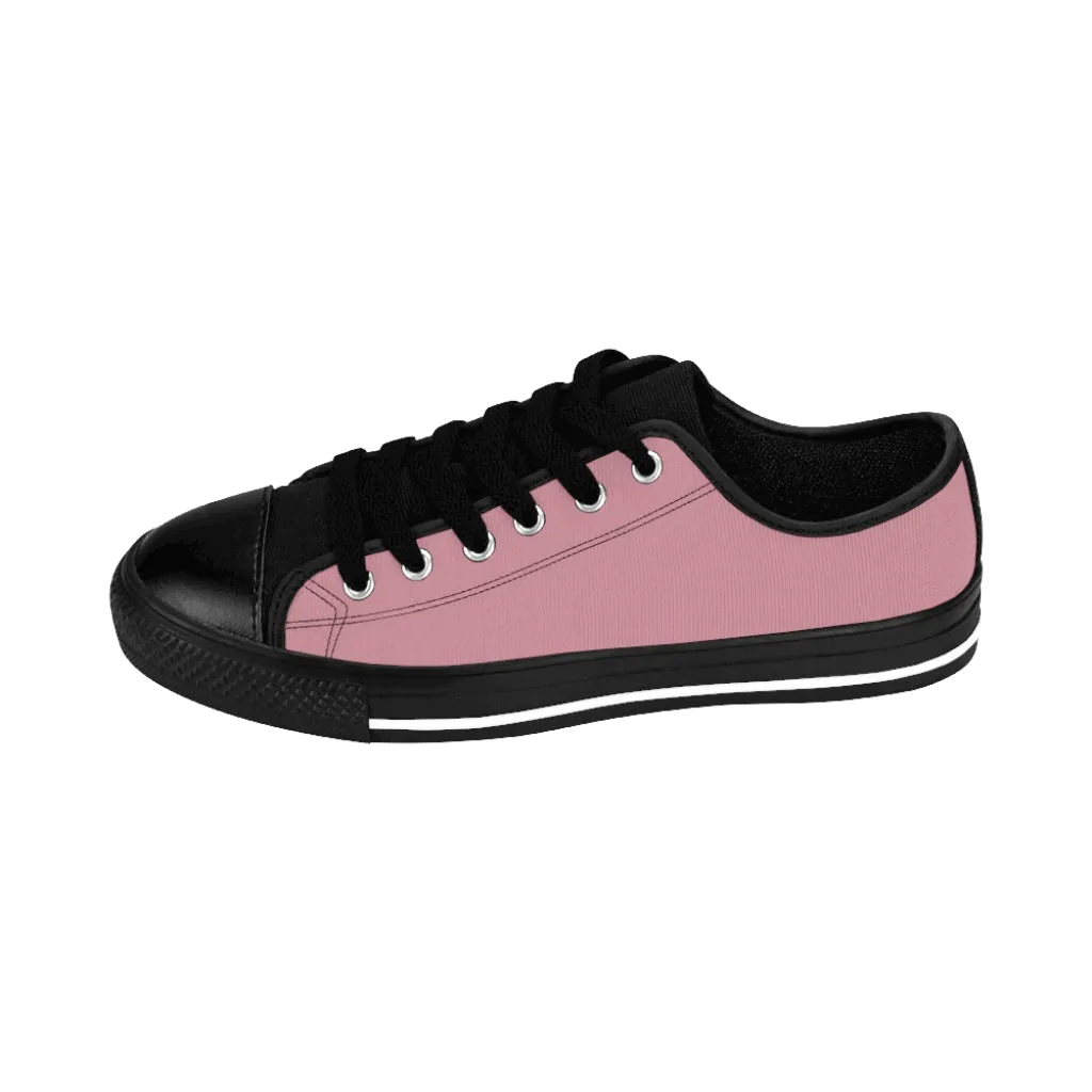 Solid Light Pink Women's Sneakers