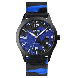 Sports camo wind automatic mechanical watch W2392846