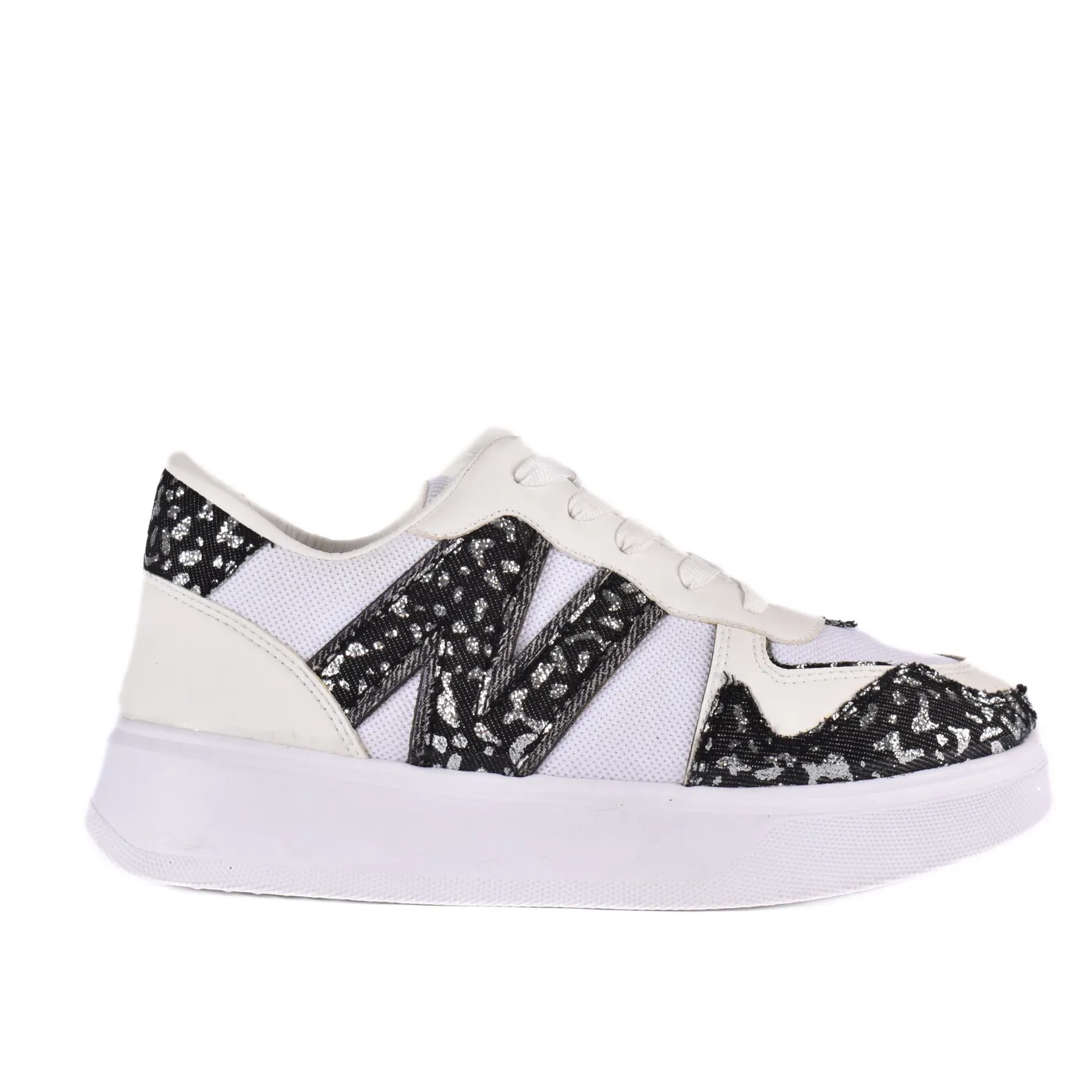 Strassy Denim Sneakers