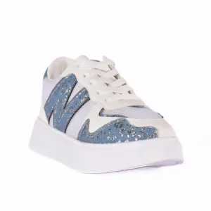 Strassy Denim Sneakers