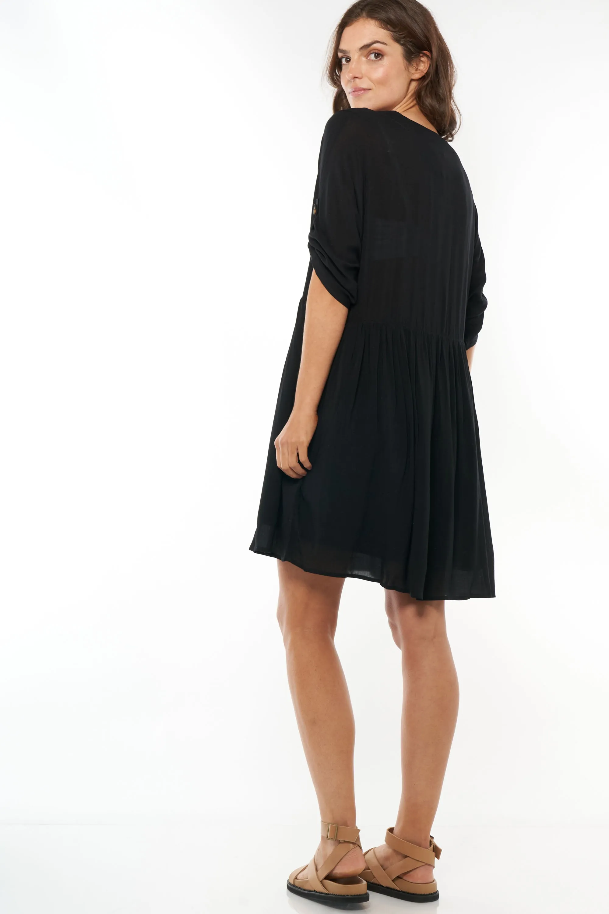 Sunrise Button Front Dress